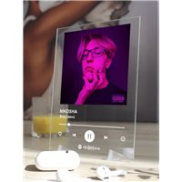 Портреты картины репродукции на заказ - NIKOSHA - Все равно - постер Spotify