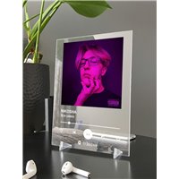 Портреты картины репродукции на заказ - NIKOSHA - Все равно - постер Spotify