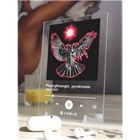 Портреты картины репродукции на заказ - Playingtheangel, pyrokinesis - АБЬЮЗЕР - постер Spotify