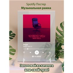 Дайте танк (!) Люди - постер Spotify - Модульная картины, Репродукции, Декоративные панно, Декор стен