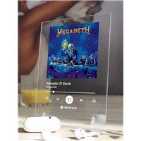Портреты картины репродукции на заказ - Megadeth - Tornado Of Souls - постер Spotify