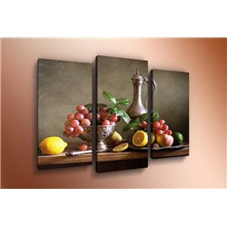 Модульная картина на холсте - m-000625 - Модульная картины, Репродукции, Декоративные панно, Декор стен