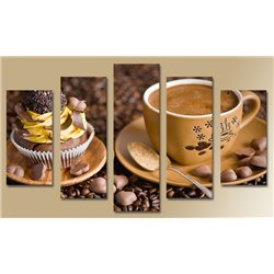 Модульная картина на холсте - 5m-482 - Модульная картины, Репродукции, Декоративные панно, Декор стен