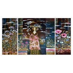 Картина из трех частей - Модульная картины, Репродукции, Декоративные панно, Декор стен