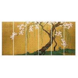 Японская сакура - Модульная картины, Репродукции, Декоративные панно, Декор стен